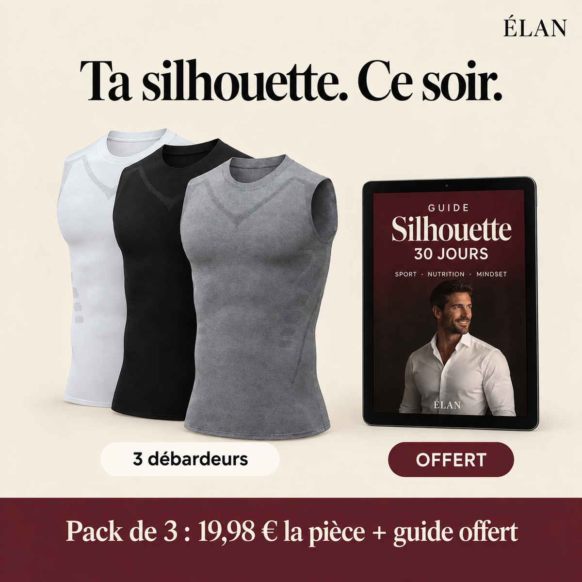 Débardeur Sculptant Élan
